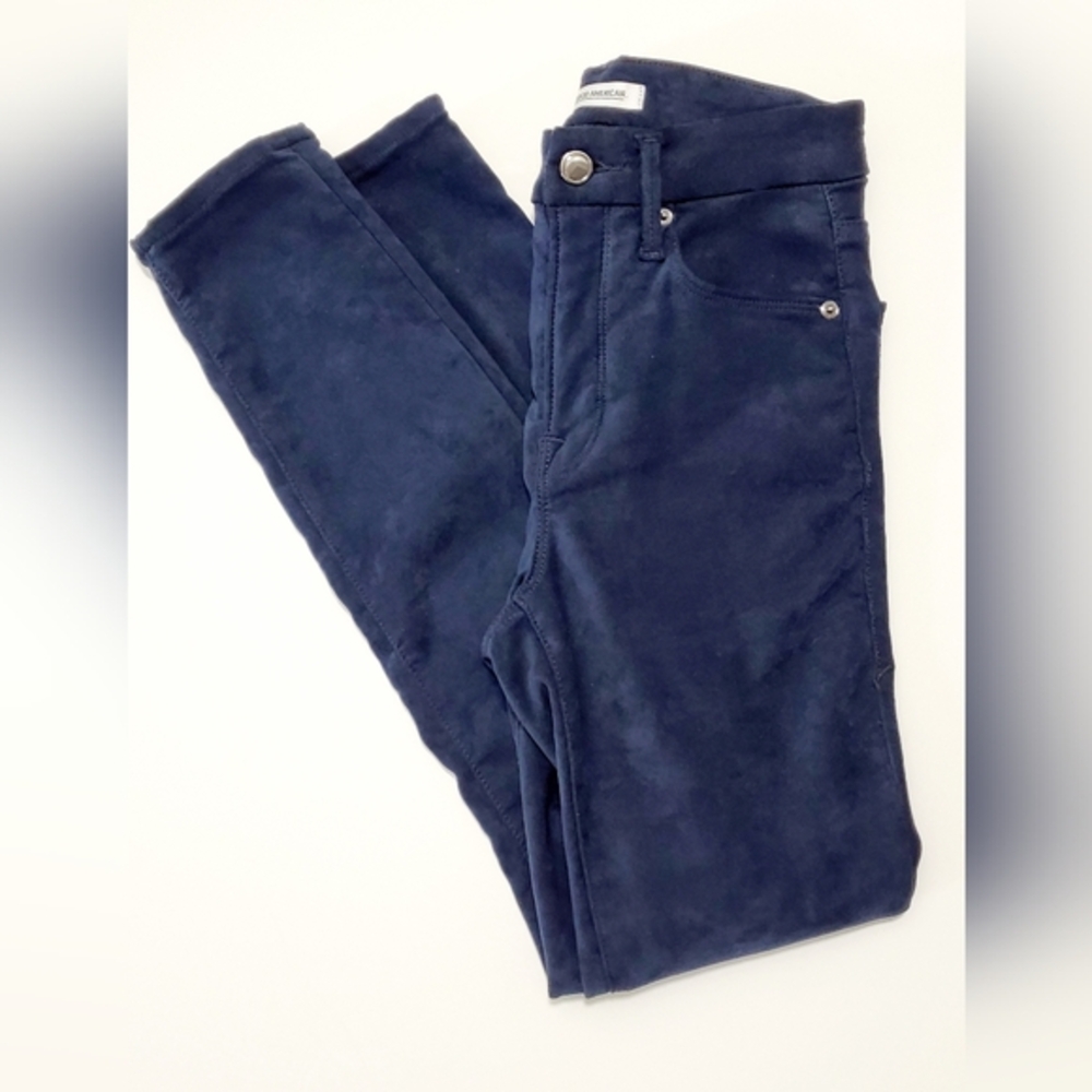 GOOD AMERICAN SUEDE JEANS